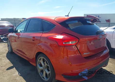2018 Ford Focus St from USA, damaged, VIN 1FADP3L90JL289959